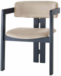 S&ouml;&ouml;gitoa tool Kalune Design CO-007 974NMB1741, matt, must v./beež v., 49 cm x 58 cm x 76 cm