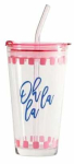 K&otilde;rrega klaas Homla Embo Summer, plastik, 0.4 l