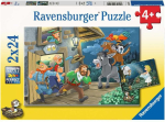 Pusle 2in1 Ravensburger Fairy Tales 05719, 18 cm x 26 cm, 48 tk, mitmev&auml;rviline