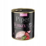M&auml;rg koeratoit Piper Adult 306702, kalkun/brokkoli, 0.8 kg