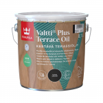 Puidu&otilde;li Tikkurila Valtti Plus Terrace Oil, must v., 2.7 l