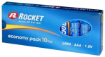 Patareid Rocket LR03-10BB, AAA, 1.5 V