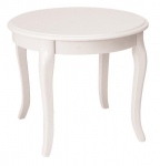 Kohvilaud Royal D, valge v., 60 cm x 60 cm x 50 cm