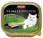 Kassi m&auml;rgtoit Animonda Vom Feinsten Adult, kalaliha, 0.1 kg