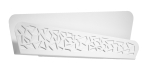 Valgusti seinale Sollux Antares Triangular 10516332, G9, 2 x 40 W, valge v. / valge v.