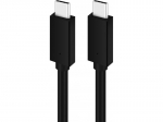 Kaabel Platinet USB Type-C, USB Type C, 1 m, must