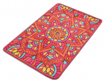 Vannitoa p&otilde;randamatt Foutastic Mandal 359CHL4177, mitmev&auml;rviline, 60 cm x 40 cm