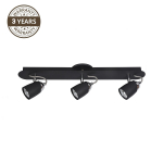 Valgusti lagi Domoletti Matte Black AS-9322-03-7223-062, GU10, 0 &deg;K, 3 x 50 W