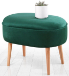 Tumba Hanah Home Moile 209FLF1203, roheline v., 44 cm x 63 cm x 47 cm