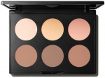 Kontuuripaletid MAC Studio Fix Sculpt and Shape, mitmev&auml;rviline, light/medium, 14.4 g