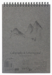 Joonistuspaber Smiltainis Calligraphy & Lettering, A5, 100 g/m&sup2;, valge v., 21 cm x 14.8 cm