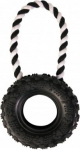M&auml;nguasi koerale, tassimiseks Trixie Tire Wheel 33702, 31 cm, &Oslash; 15 cm, must v.
