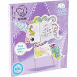 Paberkujukeste valmistamise komplekt Monumi Cube Head Unicorn, valge v.