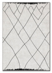 Vaip Conceptum Hypnose ASR 55, valge/must, 180 cm x 120 cm