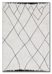 Vaip Conceptum Hypnose ASR 55, valge v./must v., 180 cm x 120 cm