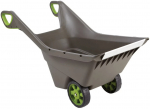 Aiak&auml;ru Keter Realbarrow, plastik, roheline v./hall v., 100 l