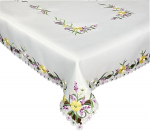 Laudlina ristk&uuml;likukujuline OH-245-A, valge v., 110 x 160 cm