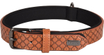 Kaelarihm koertele Flamingo Patti, pruun v., 430 - 530 mm x 25 mm, L