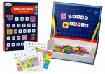Magnetraamat - pusle Color Day English Alphabet, 27 cm, mitmev&auml;rviline, 134 tk