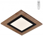Valgusti lagi CristalRecord Hasbi, LED, 3000 - 6000 &deg;K, pruun v./must v.