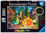 Pusle Ravensburger Cinderella 13357, 36 cm x 49 cm, 100 tk, mitmev&auml;rviline