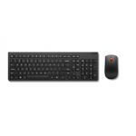 Juhtmevaba klaviatuuri ja hiire komplekt Lenovo Essential 4X31N50746, Inglise (US), must v.