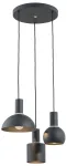 Valgusti rippuv Argon Sines 1472, E27, 3 x 15 W, must v. / must v.