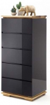 Sahtliplokk MCakcent Chiaro 48447AS1, must v./pruunikas v., 115 cm x 51 cm x 40 cm