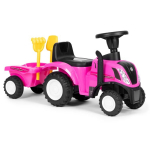 T&otilde;uketraktor EcoToys, roosa