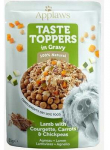 M&auml;rg koeratoit Applaws Taste Toppers Lamb With Courgette, Carrots & Chickpeas, lambaliha, 0.085 kg