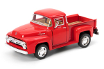 M&auml;ngu maastur Kinsmart 1956 Ford F-100 Pickup, punane v., 1:38