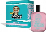 Tualettvesi Rebel Crazy, 100.0 ml