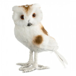 J&otilde;ulupuu ehe Owl, pruun/valge, 20 cm, plastik