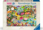 Pusle Ravensburger Little Garden World, 49.7 cm x 69.9 cm, 1000 tk, mitmev&auml;rviline
