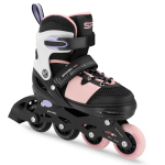 Rulluisud Spokey Trixie 944676, must v./roosa v., 31-34