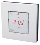 Programmeeritav k&uuml;ttetermostaat Danfoss, seina s&uuml;vistatavad, h&otilde;be, 8.6 cm, 5 - 35 &deg;C