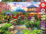 Pusle Educa Japanese Garden, 60 cm x 85 cm, 1500 tk, mitmev&auml;rviline