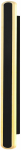 &Otilde;ue seinavalgusti Candellux Lighting Stick, 20W, LED, IP65, must v., 5 cm x 60 cm