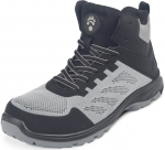 Kaitsejalatsid meeste Panda Safety Fly S1PL FO SR, ilma s&auml;&auml;reosata, ilma soojenduseta, must v./hall v., 36 suurus