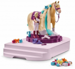 Kujukeste komplekt, koos tarvikutega Schleich Horse Club, mitmev&auml;rviline