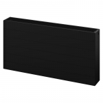 Radiaator Mexen Line CL33, 150 cm x 90 cm, k&uuml;lg&uuml;hendus, 4501 W, must v.