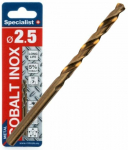 Metallist puur Specialist+ Cobalt, metall/teras/roostevaba teras, keermega, sirge, 2.5 mm x 5.7 cm