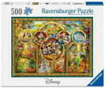 Pusle Ravensburger Best Disney Themes, 50 cm x 70 cm, 500 tk, mitmev&auml;rviline