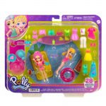 Kujukeste komplekt, koos tarvikutega Mattel Polly Pocket HNF51, 28 tk, (v&auml;rv/disain valitakse juhuslikult)