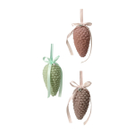 J&otilde;ulupuu ehe Pinecone, (v&auml;rv/disain valitakse juhuslikult), 6 - 12 cm, plastik