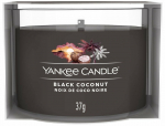 K&uuml;&uuml;nal, l&otilde;hna Yankee Candle Mini Black Coconut, 7 - 10 h, 37 g, Pruun