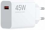 Telefoni laadija Xiaomi BHR07SLEU, USB Type A, valge v., 45 W