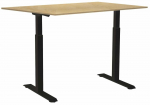 Kirjutuslaud reguleeritava k&otilde;rgusega Sun-Flex EasyDesk Adapt III, kask v./must v.