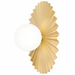 Valgusti seinale CosmoLight Marbella W01425AU, G9, 1 x 7 W, kuldne v.