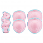 Laste kaitsmete komplekt Spokey Buffer, S, roosa v.